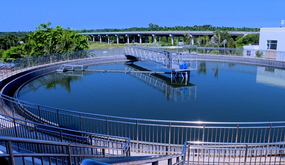 瓊海嘉積城區(qū)污水處理廠擴(kuò)建工程建成通水試運(yùn)行