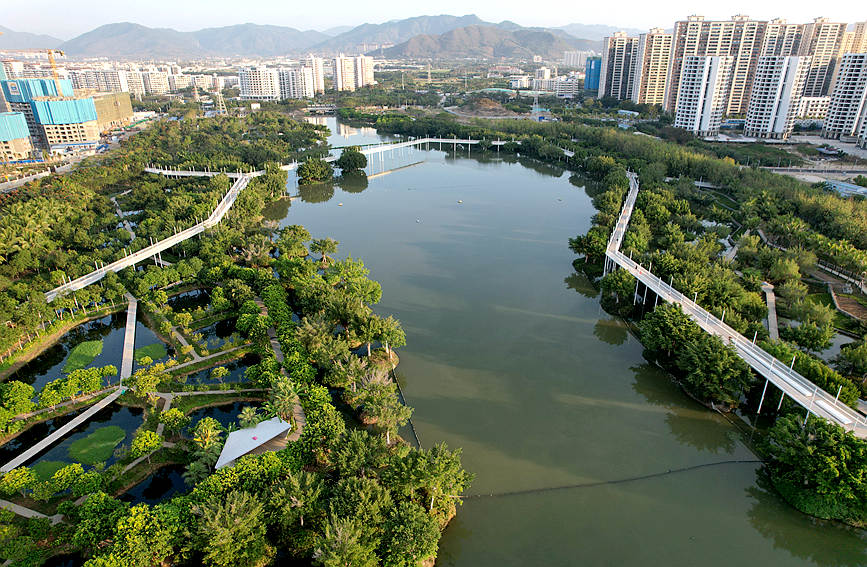 三亞河國(guó)家濕地公園：一河水系滋養(yǎng)了沿岸風(fēng)物