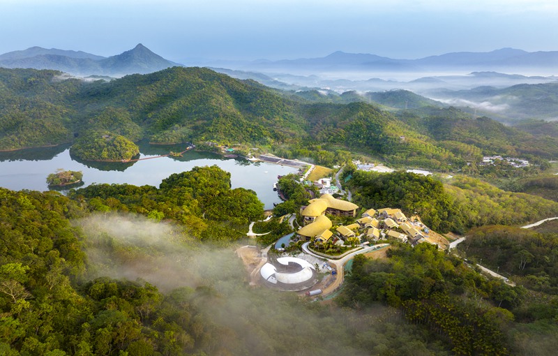 神玉島文化旅游區(qū)。神玉島文化旅游區(qū)供圖