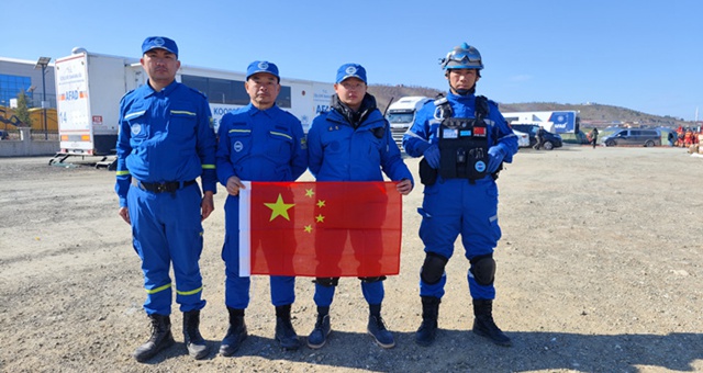 海南藍天救援隊完成土耳其地震救援任務